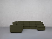 7-Seat Modular Chaise Corner Sectional (Thin Arms) - 7th Avenue