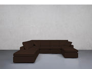 7-Seat Modular Chaise Corner Sectional (Thin Arms) - 7th Avenue