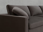 7-Seat Modular Chaise Corner Sectional (Thin Arms) - 7th Avenue