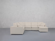 7-Seat Modular Chaise Corner Sectional (Thin Arms) - 7th Avenue