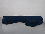 7-Seat Modular Chaise Corner Sectional (Thin Arms) - 7th Avenue