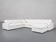 7-Seat Modular Chaise Corner Sectional (Thin Arms) - 7th Avenue