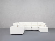 7-Seat Modular Chaise Corner Sectional (Thin Arms) - 7th Avenue