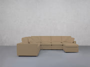 7-Seat Modular Chaise Corner Sectional (Thin Arms) - 7th Avenue