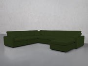 7-Seat Modular Chaise Corner Sectional (Thin Arms) - 7th Avenue