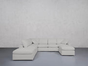7-Seat Modular Chaise Corner Sectional (Thin Arms) - 7th Avenue