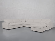 7-Seat Modular Chaise Corner Sectional (Thin Arms) - 7th Avenue
