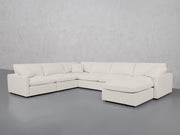 7-Seat Modular Chaise Corner Sectional (Thin Arms) - 7th Avenue