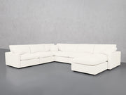 7-Seat Modular Chaise Corner Sectional (Thin Arms) - 7th Avenue