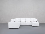 7-Seat Modular Chaise Corner Sectional (Thin Arms) - 7th Avenue