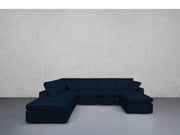 7-Seat Modular Chaise Corner Sectional (Thin Arms) - 7th Avenue