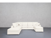 7-Seat Modular Chaise Corner Sectional (Thin Arms) - 7th Avenue