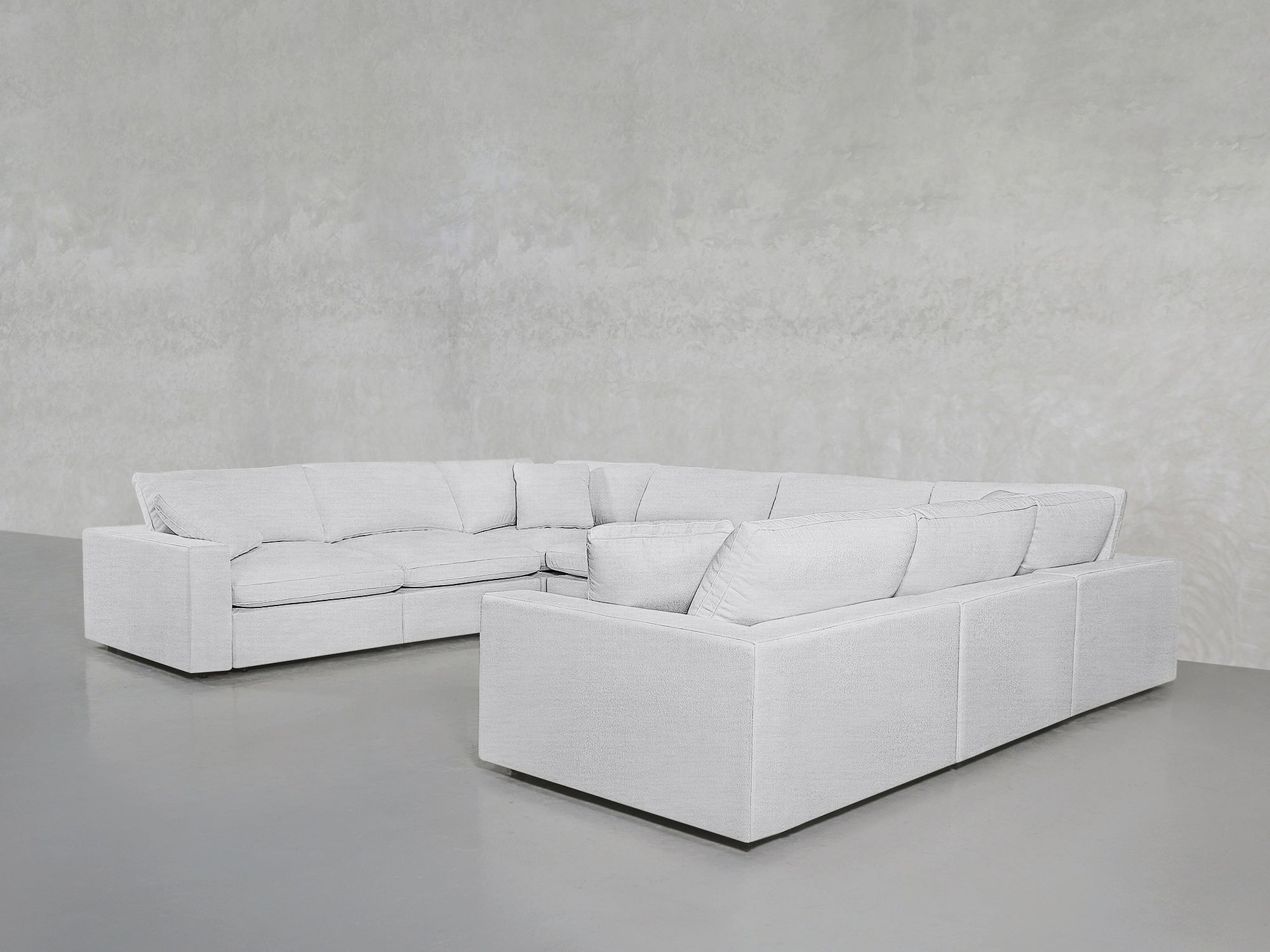 8-Seat Modular U-Sectional - Extra-Deep - 7th Avenue