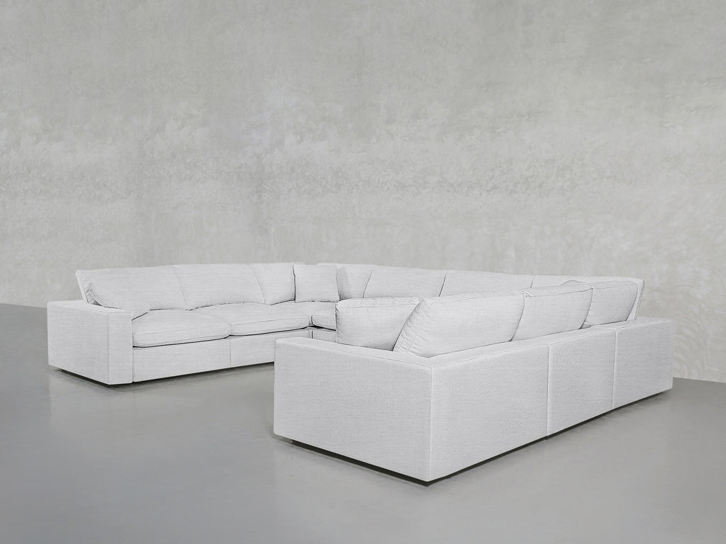 8-Seat Modular U-Sectional