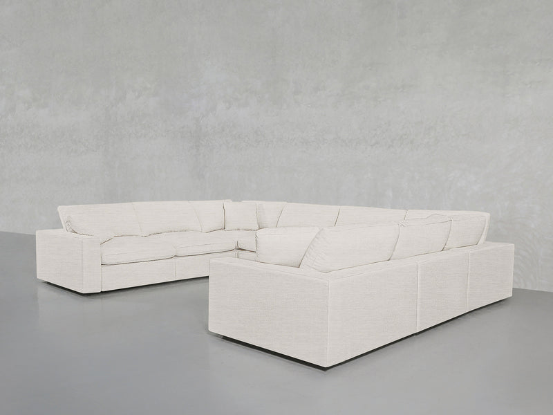 8-Seat Modular U-Sectional