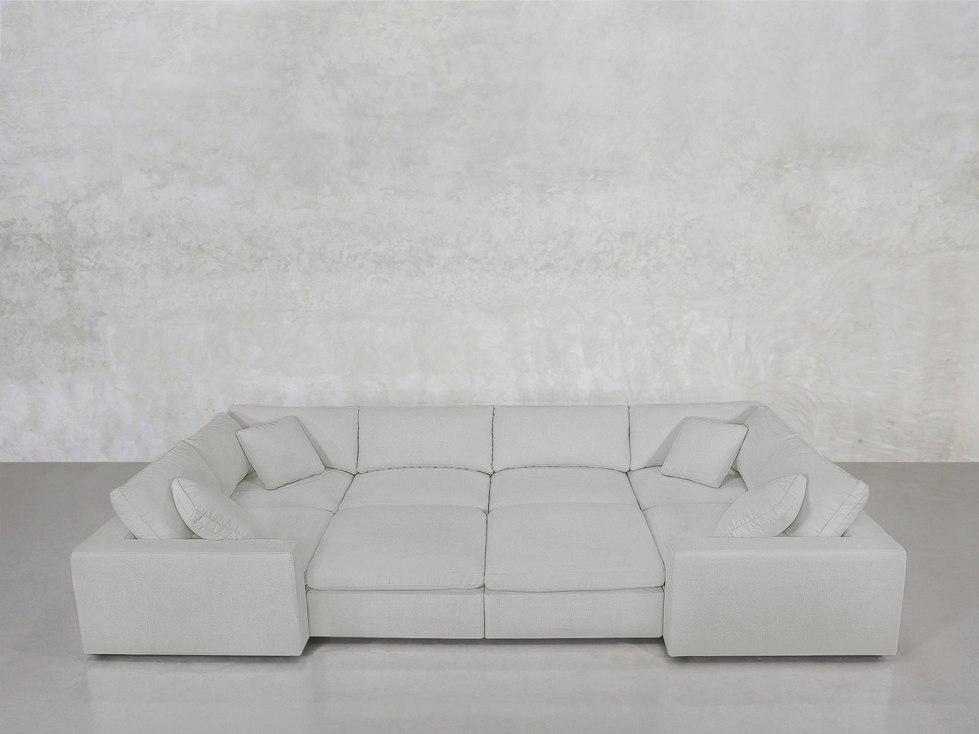 8-Seat Modular Closed Pit Sofa Sectional | 7th Avenue