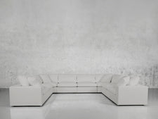 8-Seat Modular U-Sectional - 7th Avenue