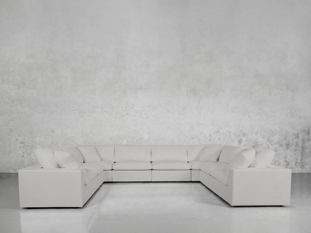 8-Seat Modular U-Sectional