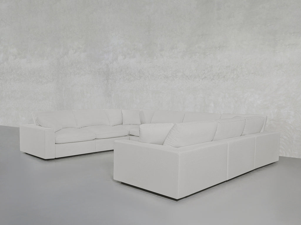 8-Seat Modular U-Sectional