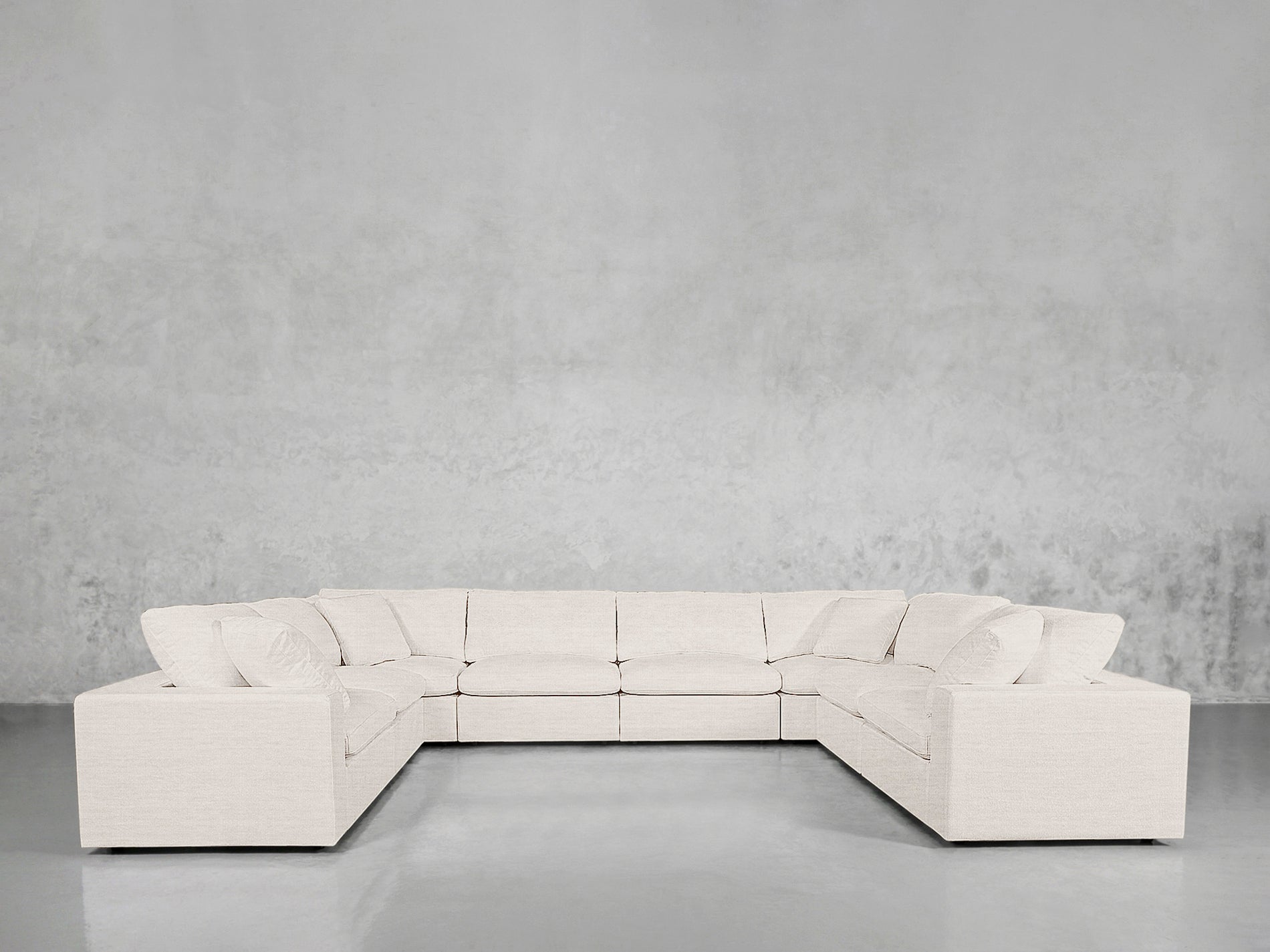 8-Seat Modular U-Sectional - 7th Avenue