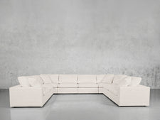 8-Seat Modular U-Sectional - 7th Avenue