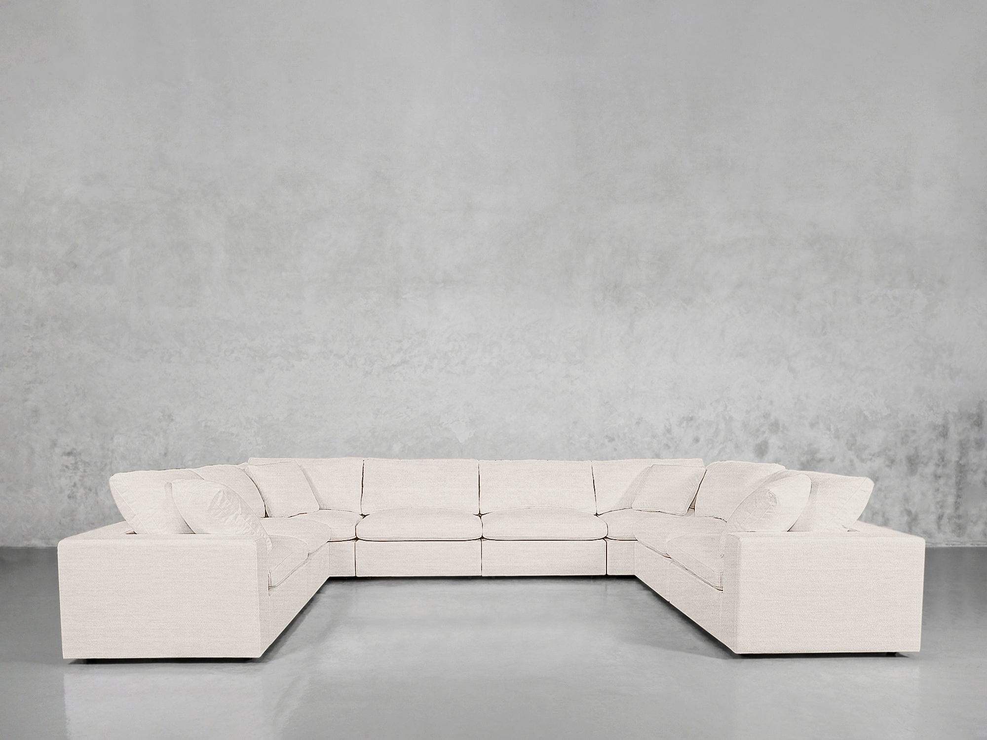 8-Seat Modular U-Sectional - 7th Avenue