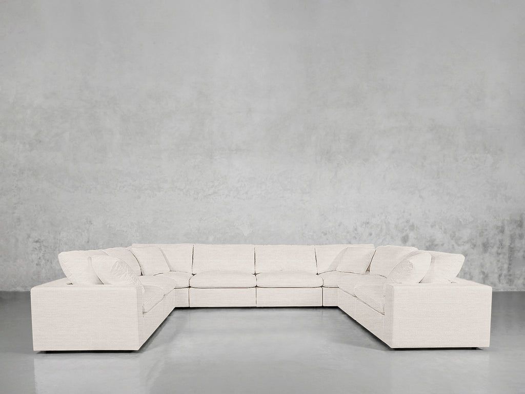 8-Seat Modular U-Sectional