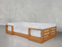 8-Seat Modular Closed Pit Teak Outdoor - 7th Avenue