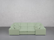 8-Seat Modular Closed Pit (Thin Arms) - 7th Avenue