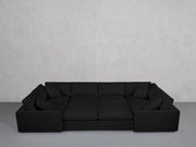 8-Seat Modular Closed Pit (Thin Arms) - 7th Avenue