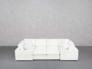 8-Seat Modular Closed Pit (Thin Arms) - 7th Avenue