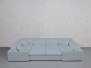 8-Seat Modular Closed Pit (Thin Arms) - 7th Avenue