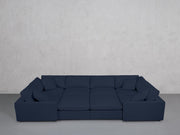 8-Seat Modular Closed Pit (Thin Arms) - 7th Avenue