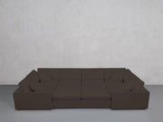 8-Seat Modular Closed Pit (Thin Arms) - 7th Avenue