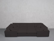 8-Seat Modular Closed Pit (Thin Arms) - 7th Avenue