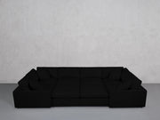8-Seat Modular Closed Pit (Thin Arms) - 7th Avenue