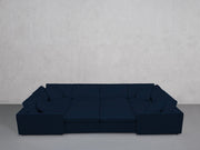 8-Seat Modular Closed Pit (Thin Arms) - 7th Avenue