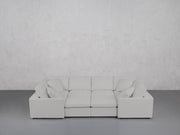 8-Seat Modular Closed Pit (Thin Arms) - 7th Avenue