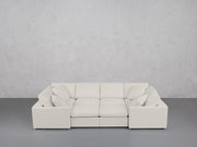 8-Seat Modular Closed Pit (Thin Arms) - 7th Avenue