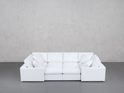 8-Seat Modular Closed Pit (Thin Arms) - 7th Avenue