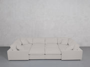 8-Seat Modular Closed Pit (Thin Arms) - 7th Avenue