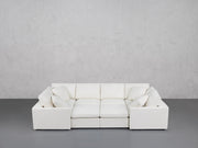 8-Seat Modular Closed Pit (Thin Arms) - 7th Avenue