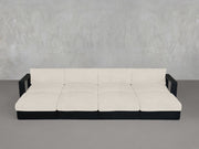 8 - Seat Modular Daybed Aluminum Outdoor - 7th Avenue