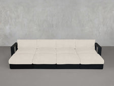8 - Seat Modular Daybed Aluminum Outdoor - 7th Avenue