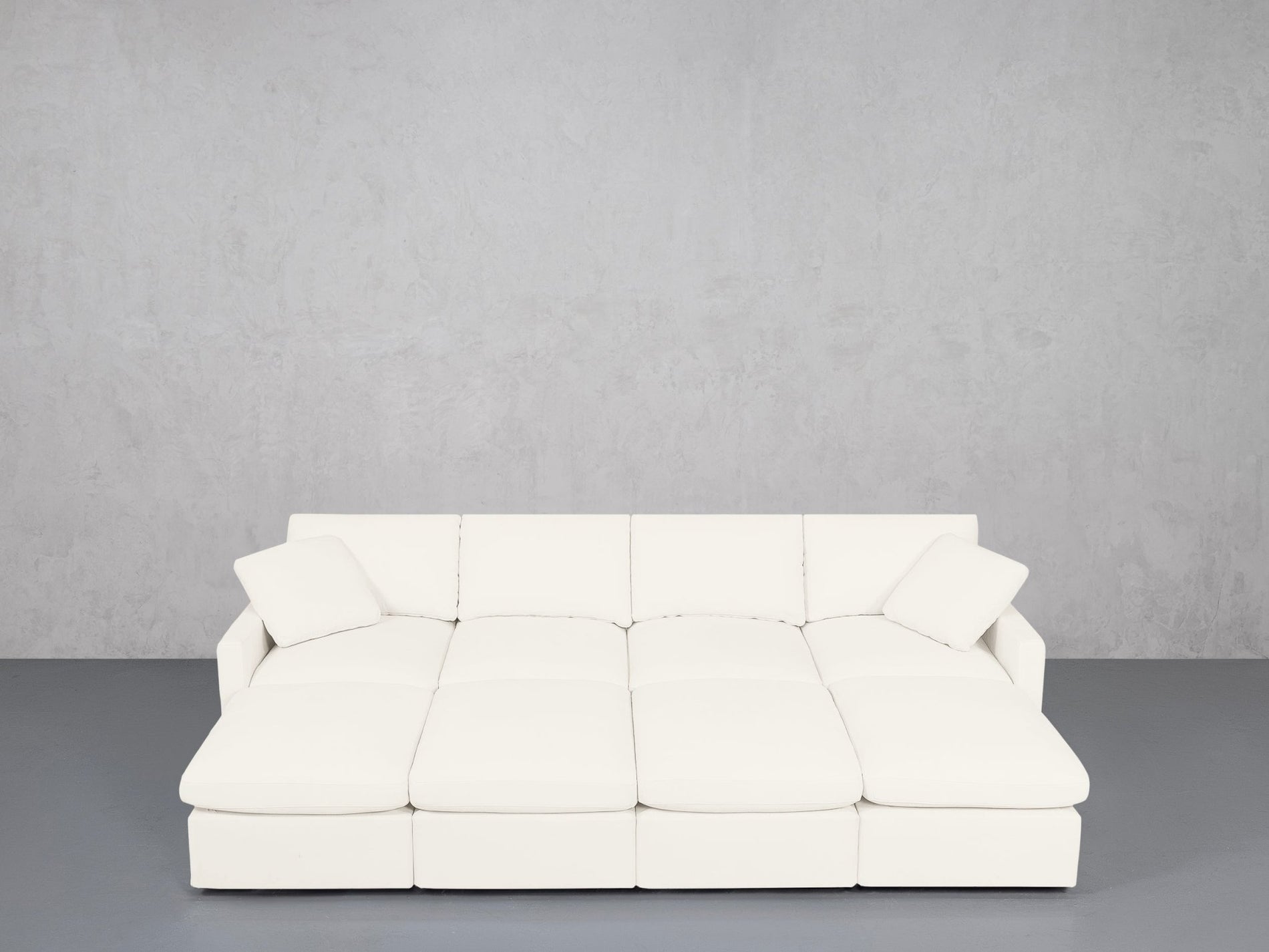 8-Seat Modular Daybed (Thin Arms) - 7th Avenue