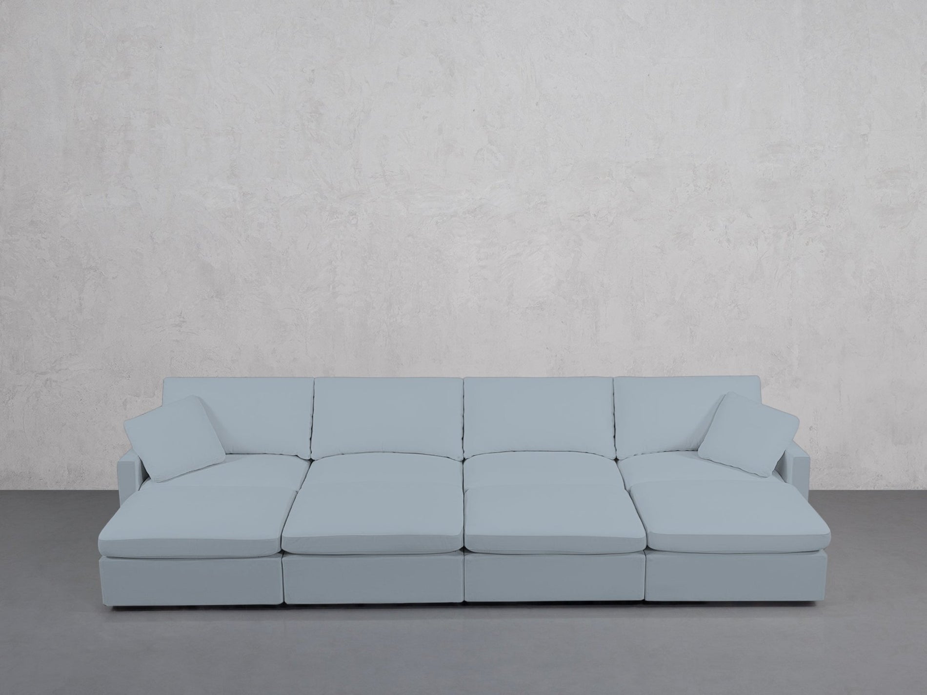 8-Seat Modular Daybed (Thin Arms) - 7th Avenue