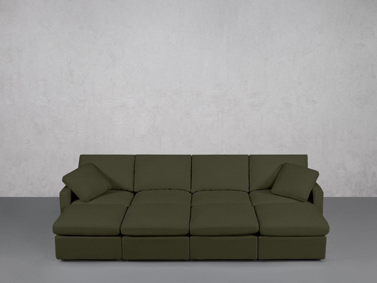 8-Seat Modular Daybed (Thin Arms) - 7th Avenue