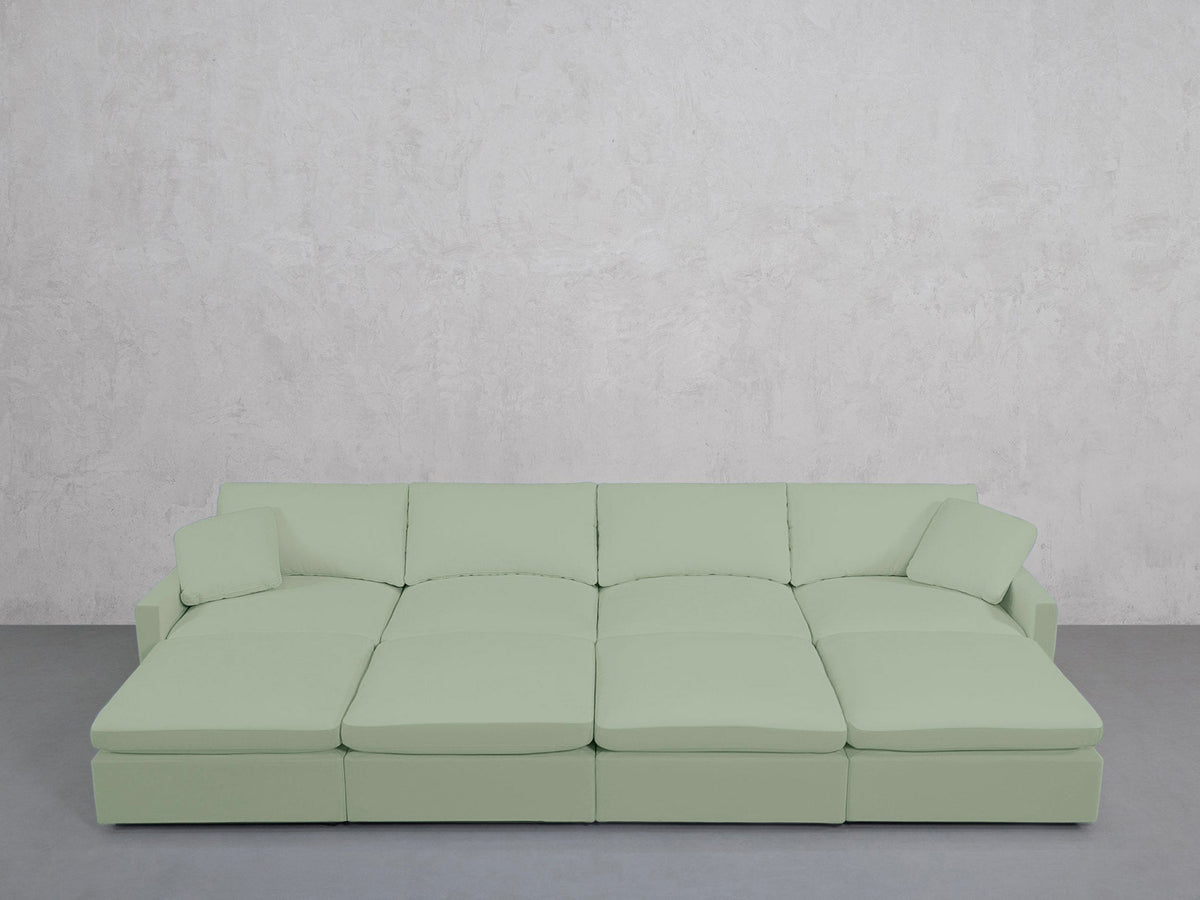 8-Seat Modular Daybed (Thin Arms) - 7th Avenue