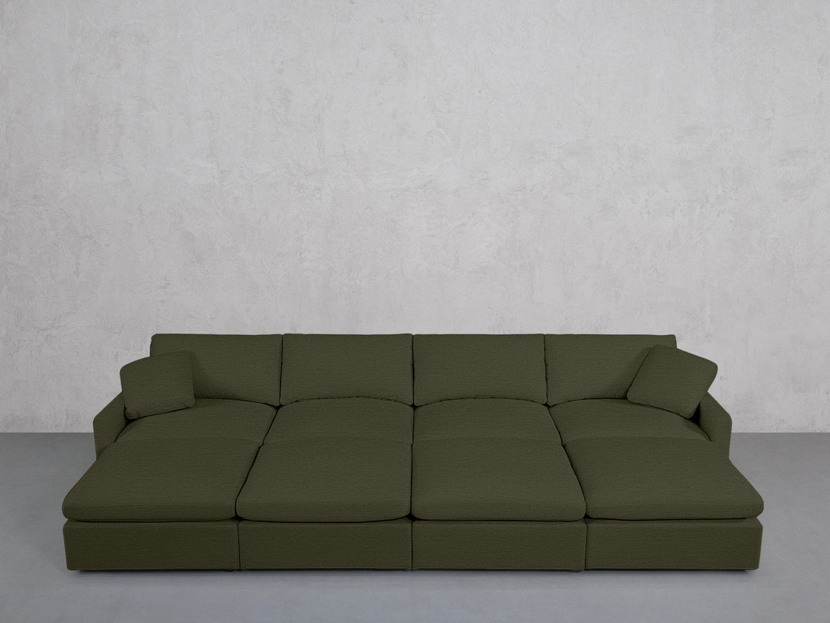 8-Seat Modular Daybed (Thin Arms) - 7th Avenue