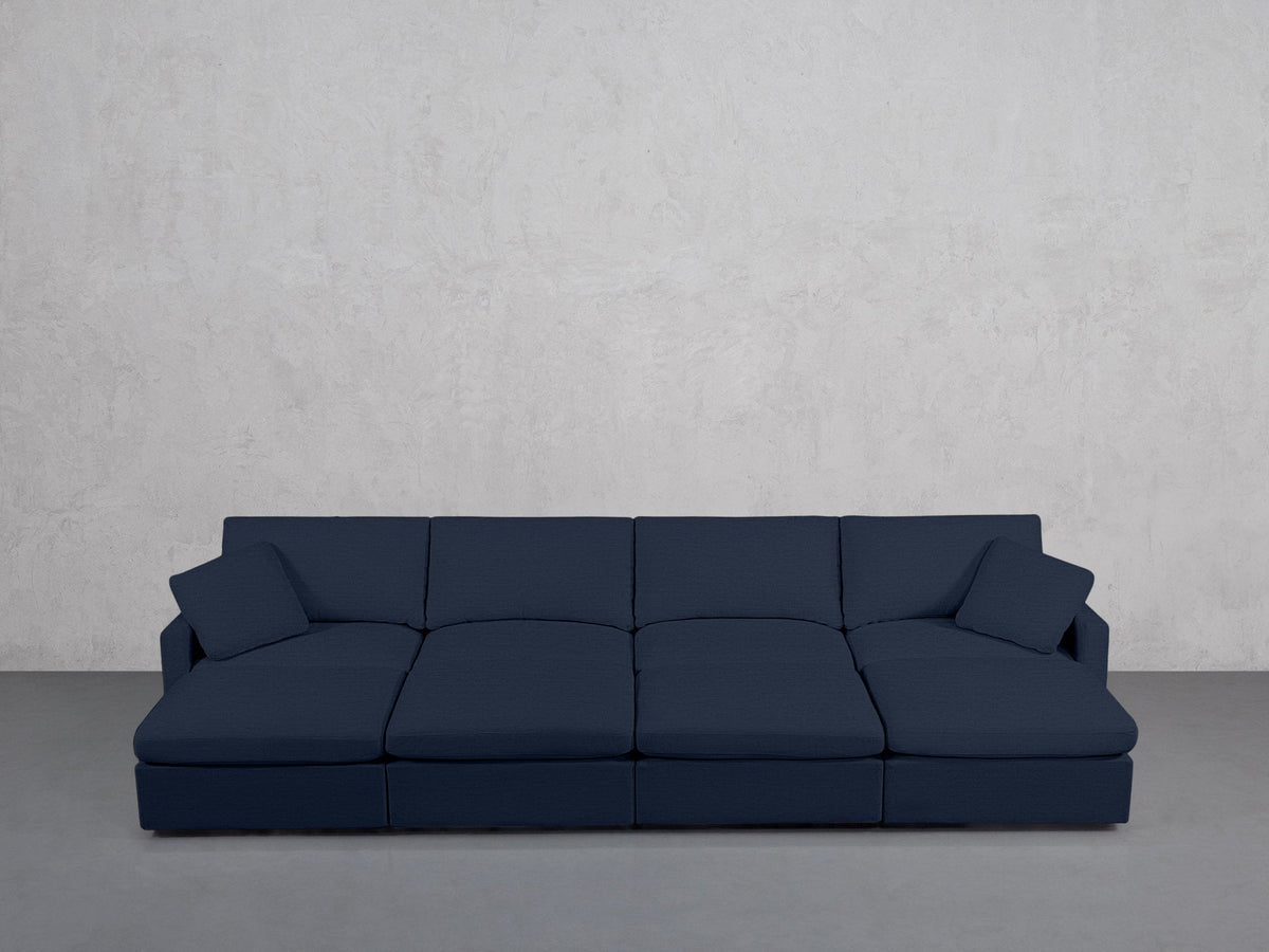 8-Seat Modular Daybed (Thin Arms) - 7th Avenue